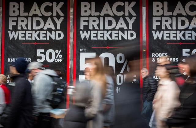 網購蠶食 黑色星期五美國實體店客流一年不如一年