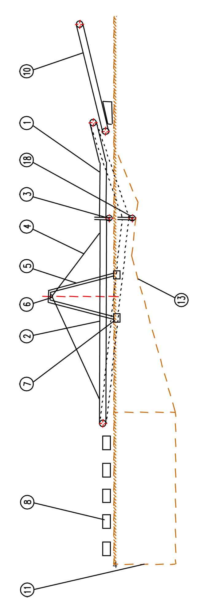 實用新型一種輸送深坑物料的<a href=http://m.zwbjp.com.cn target=_blank class=infotextkey>帶式輸送機</a>布置方法-18.gif
