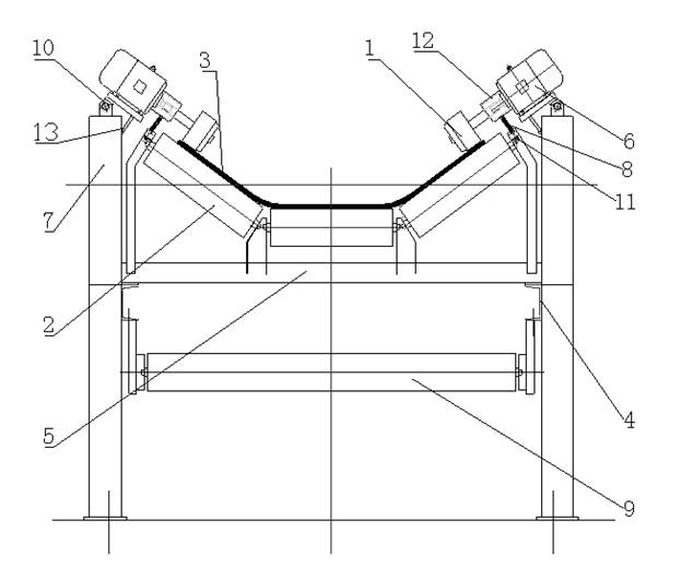 雨潤華（實用新型） 一種多動力夾帶驅(qū)動<a href=http://m.zwbjp.com.cn target=_blank class=infotextkey>帶式輸送機(jī)</a>專利申請全文image003.jpg