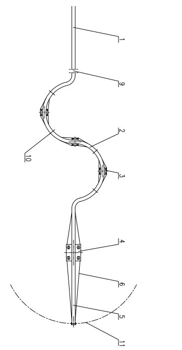 發(fā)明一種<a href=http://m.zwbjp.com.cn target=_blank class=infotextkey>帶式輸送機</a>直接排料的布置方法20160312image007.png
