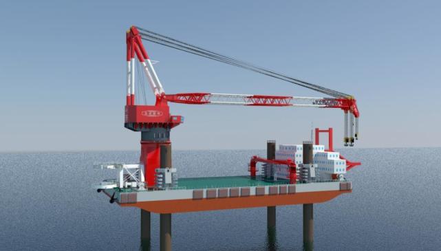 世界最大風(fēng)電施工平臺